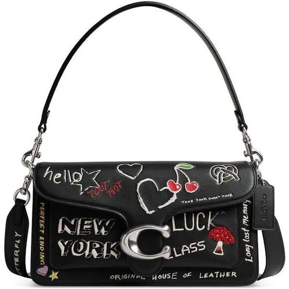 ISO Coach Black Bag New York In Search Of Crossbody Style - Picture 1 of 1